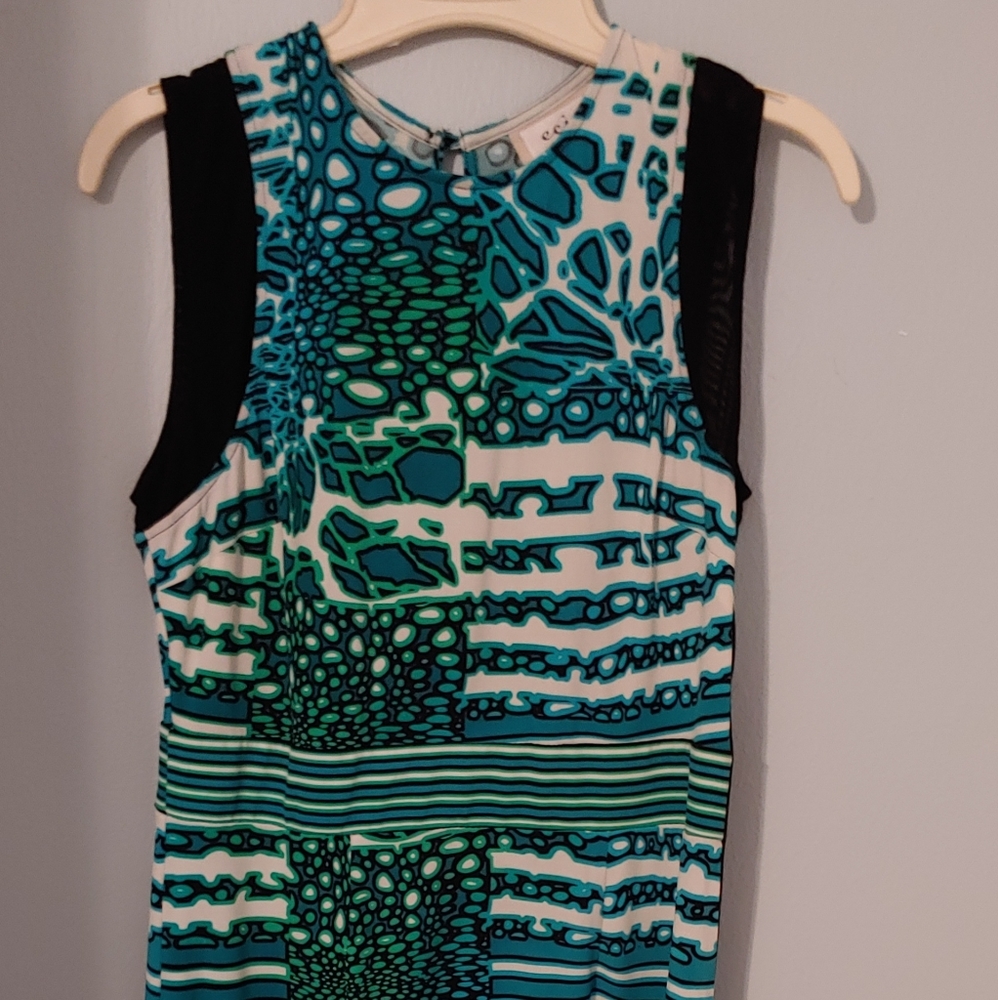 Dress, size 4, ECI, multicolor